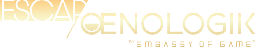 logo de la marque escap'oenologik la marque des escape game sur le vin d'Embassy of game
